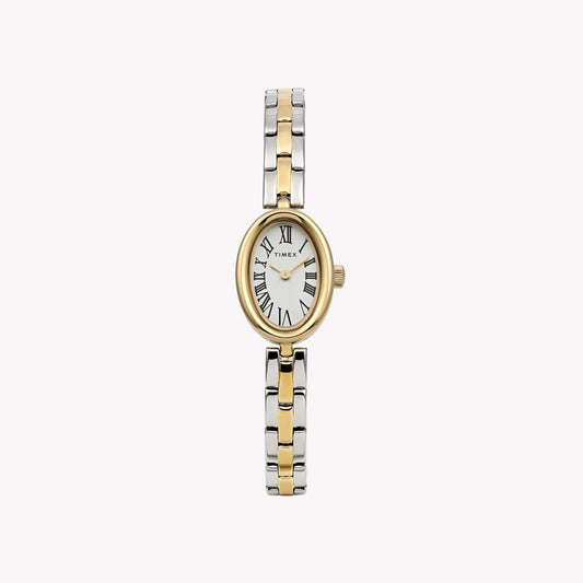 Cavatina Gold-tone Case Two-tone Bracelet White Dial TW2Y26800