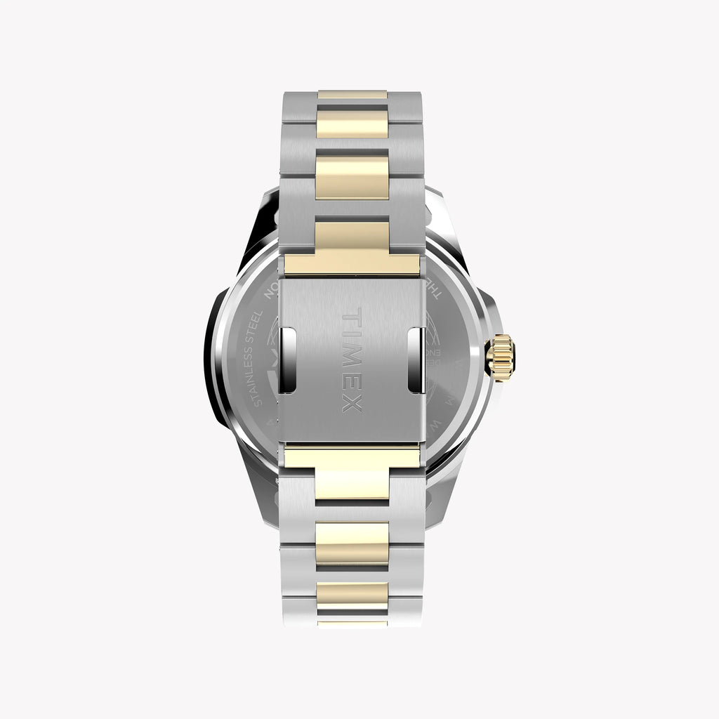 Essex 3-Hand Black Dial Two Tone SST Bracelet | Model TW2Y35300