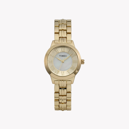 Women’s Gold Tone Case & Bracelet with Gold Dial TW2Y38600 | Elegant Watch