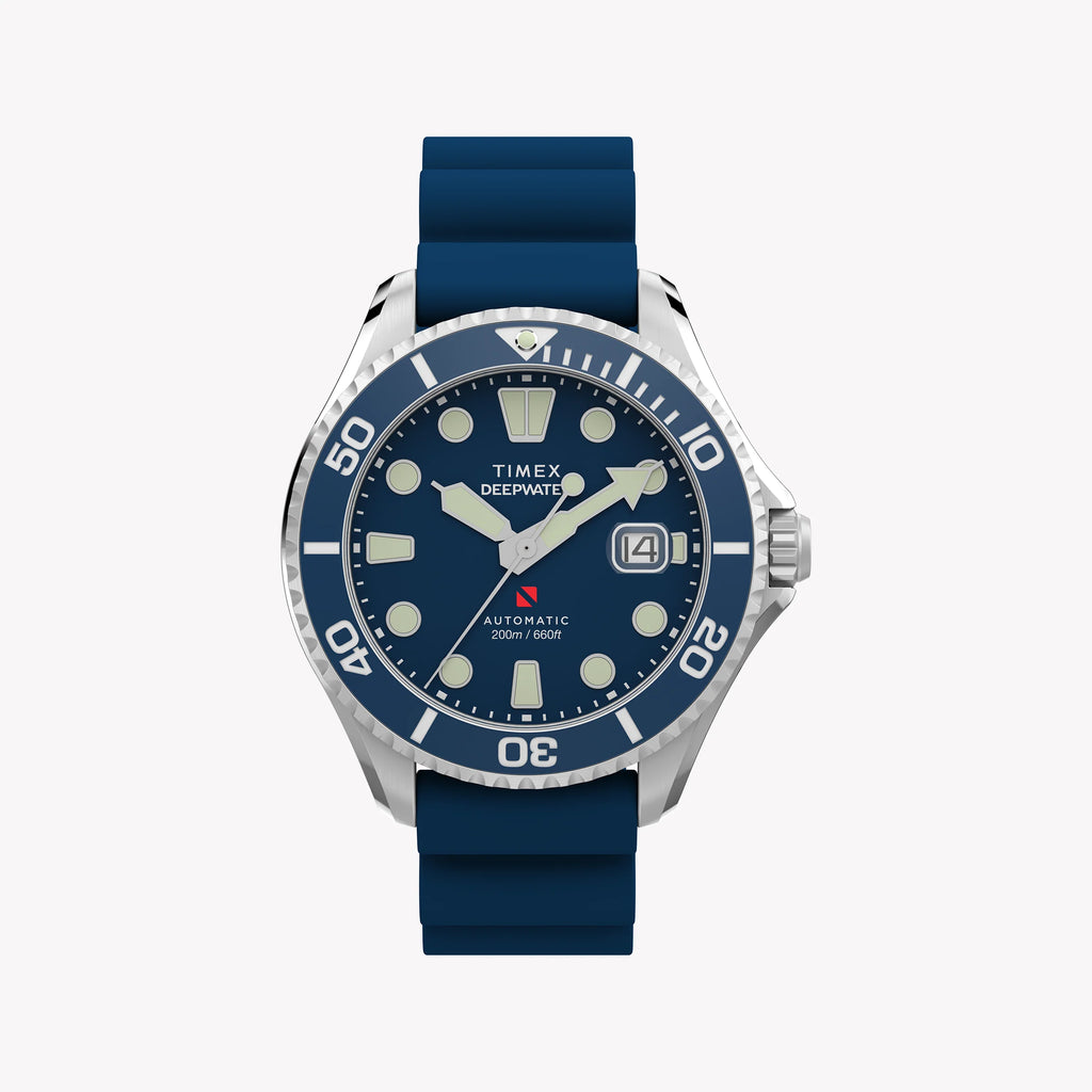 Deep Water Meridian 200 SST Blue Dial Blue Strap Watch TW2Y39900 | Men's Sport Watch