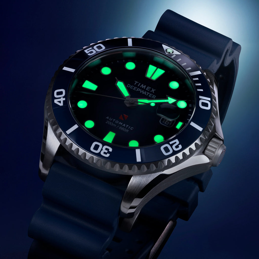 Deep Water Meridian 200 SST Blue Dial Blue Strap Watch TW2Y39900 | Men's Sport Watch