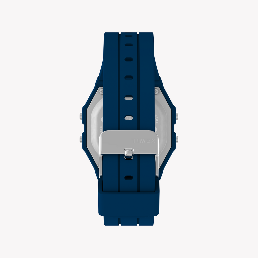 Timex Unisex's Resin Blue, Silicone Blue | TW5M55700