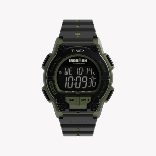 TIMEX Men's Green/Black Resin Watch | Model TW5M64900