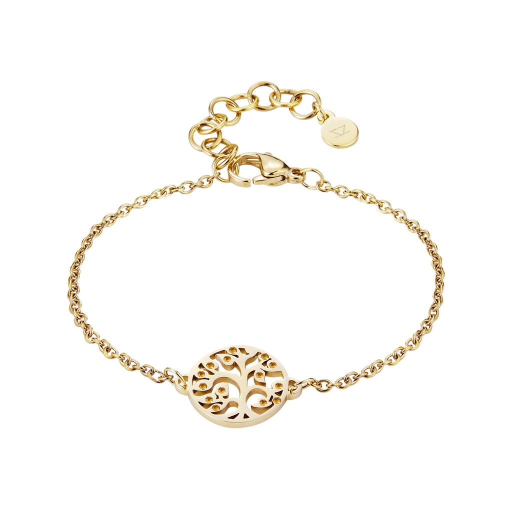 ZINK Women's Gold Stainless Steel Bracelet | ZFBR010GS