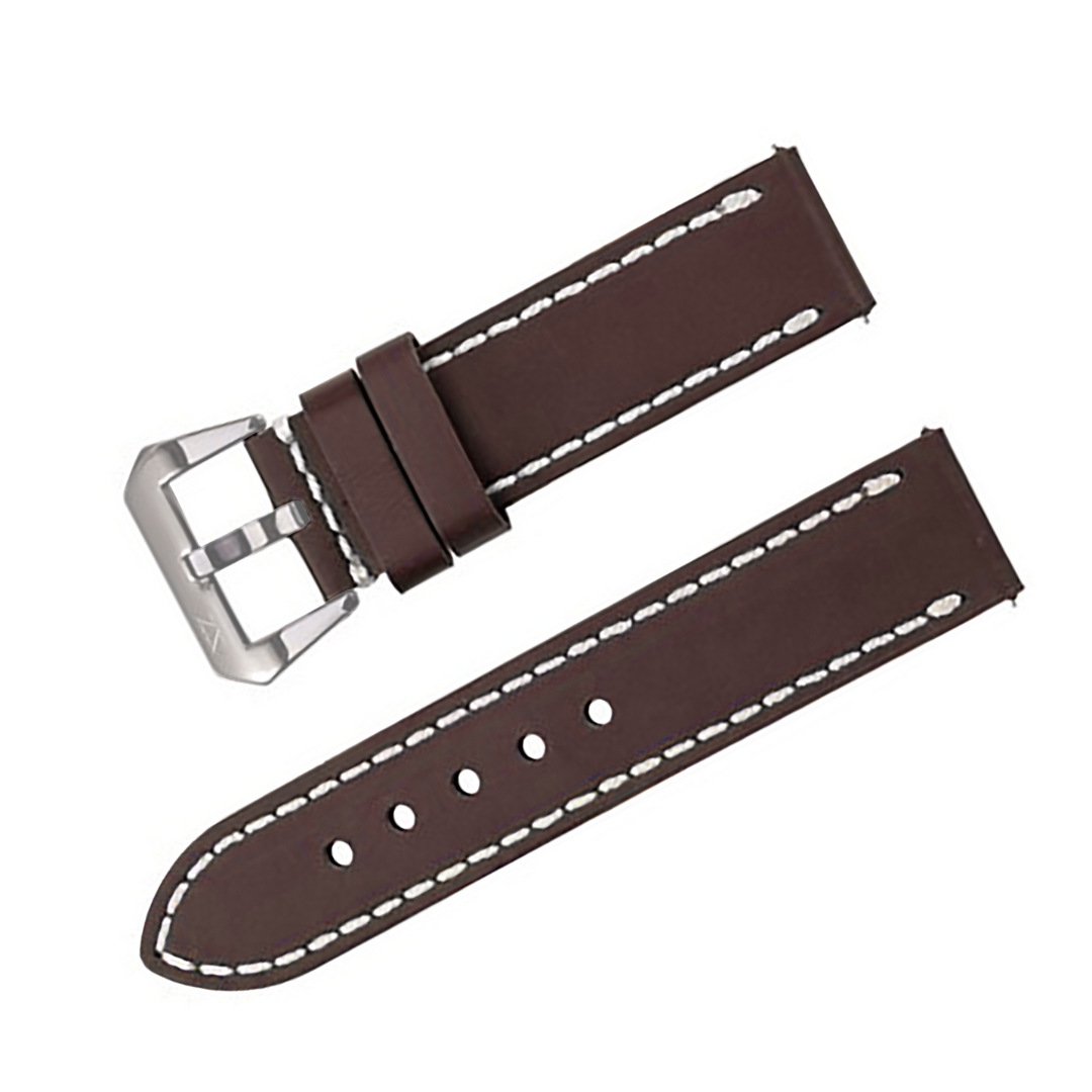 ZLB004DBWS Zink Men's Thick Genuine Leather Strap