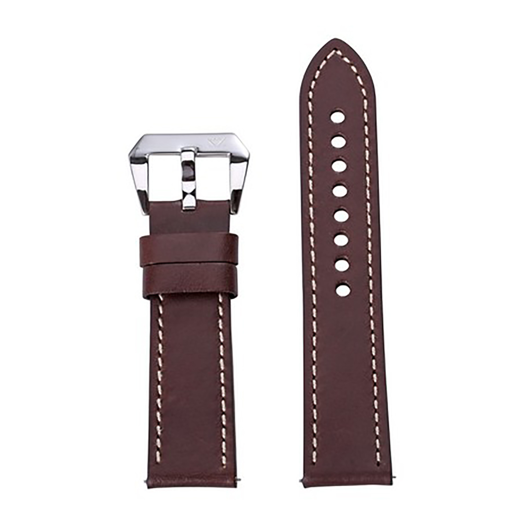 ZLB003DBWS Zink Men's Thick Genuine Leather Strap