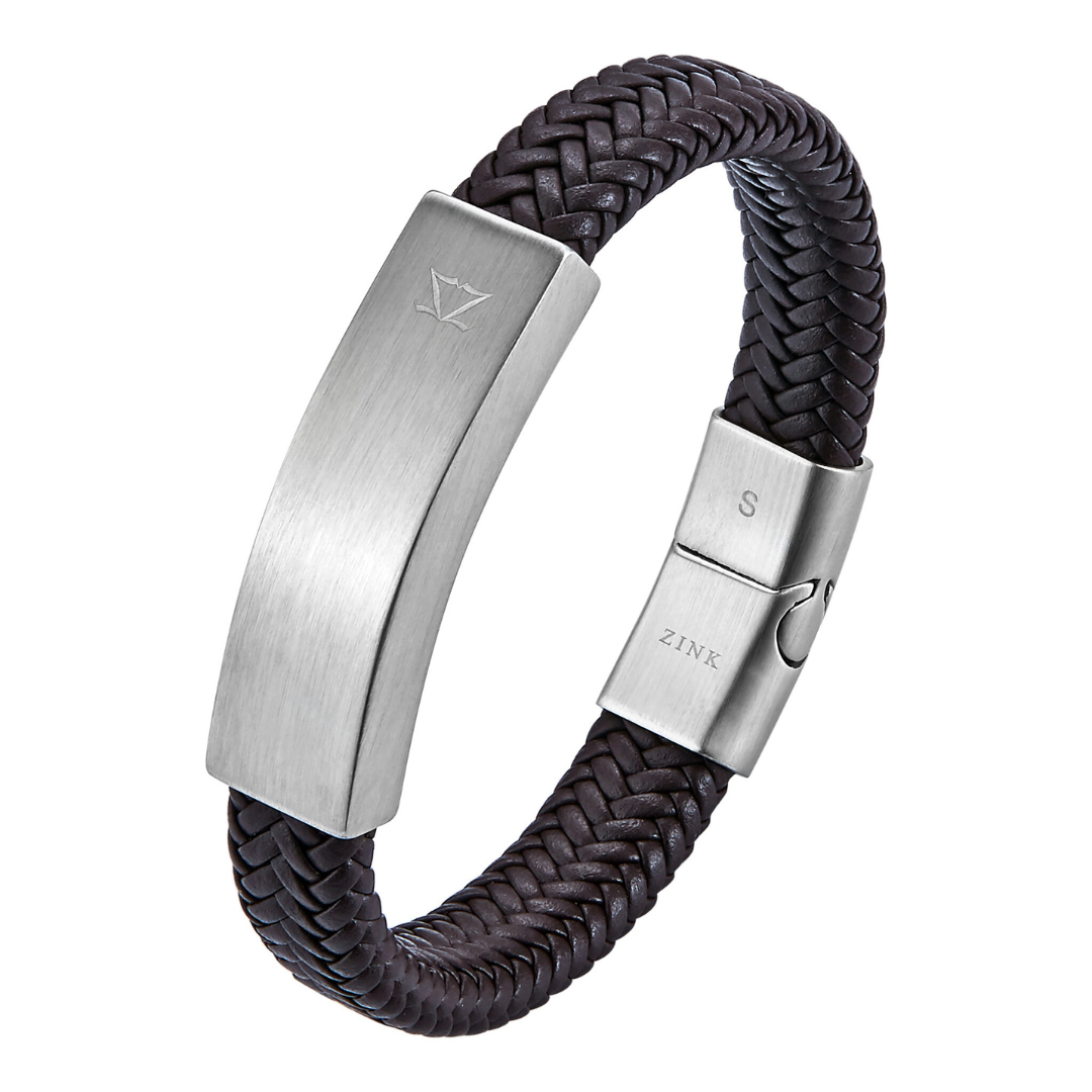 ZJBC001SLBR ZINK Men's Bracelets