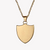 ZINK Men's Rose Gold Stainless Steel Necklace | ZJPD005SS-PRG