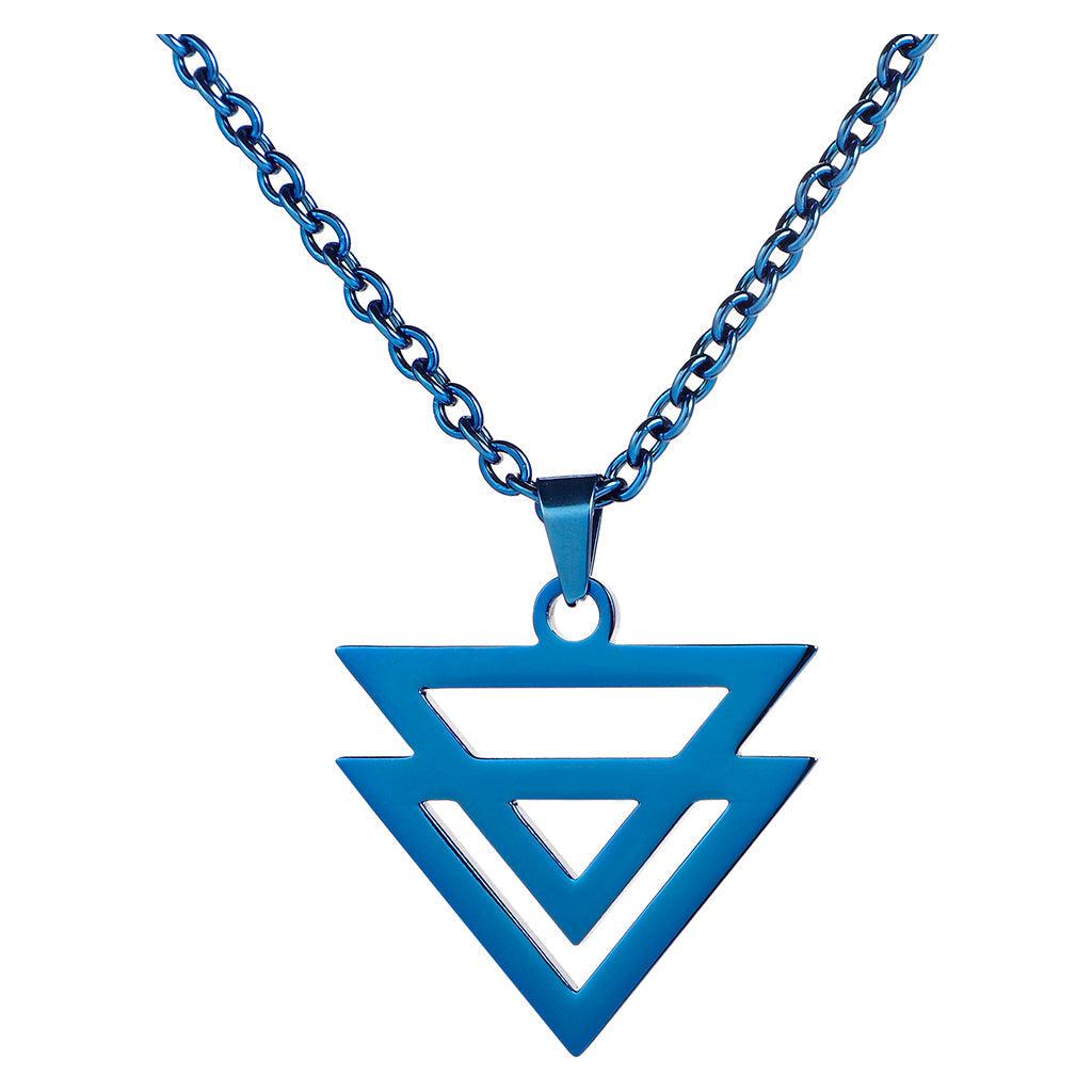 ZJPD022BL ZINK Men's Necklace