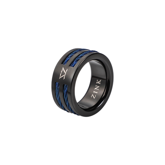 ZJRG040BL-21 ZINK Men's Ring Outlet