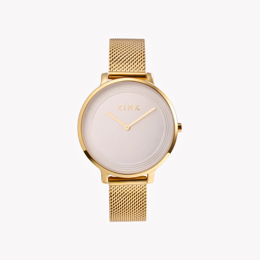 ZINK Women's Gold Stainless Steel Watch - Gold & Silver | ZK129L1MS-19