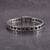 ZINK Men's Black & Silver Leather & Stainless Steel Bracelet | ZJBC0373
