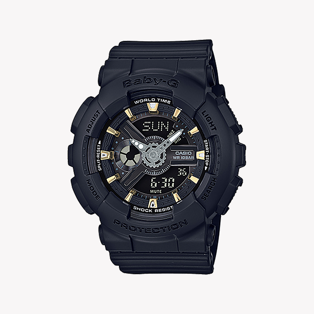 CASIO BABY-G BA-110GA-1ADR - STYLISH RESILIENCE FOR THE ACTIVE WOMAN