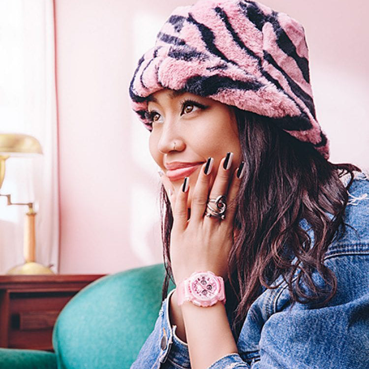 BA-130CV-4ADR BABY-G BOLD SPIRIT - VIBRANT PINK ADVENTURE WATCH for the Fearless Woman