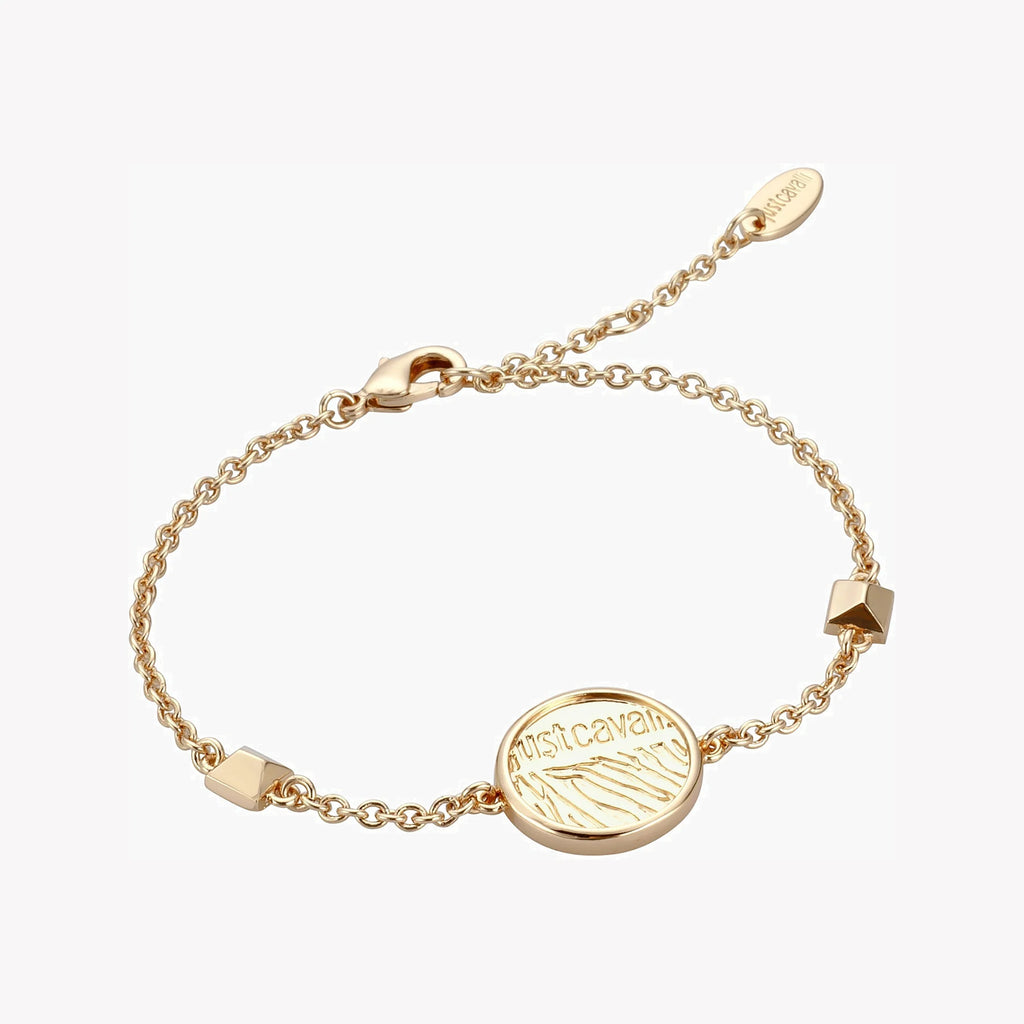 JUST CAVALLI Women's Watch with Gold Metal Case and Gold Stainless Steel Band