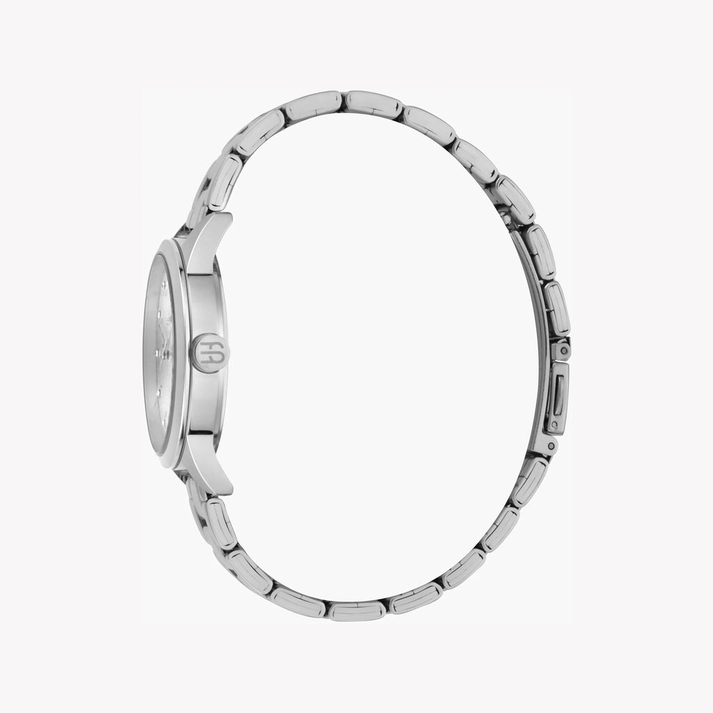 ESPRIT Women's Watch with Silver Stainless Steel Case and Silver Stainless Steel Band
