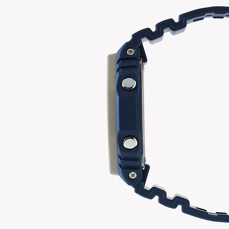 CASIO G-SHOCK GA-2110ET-2ADR - BOLD BLUE OCTAGON MEN'S WATCH with Resin Band and Digital Dial