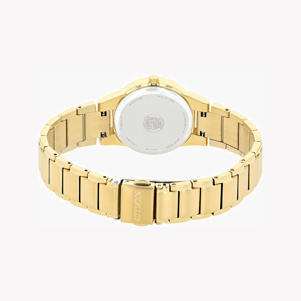 CITIZEN GA1052-55E RADIANT ELEGANCE - LUXURY GOLD WOMEN'S ECO-DRIVE WATCH