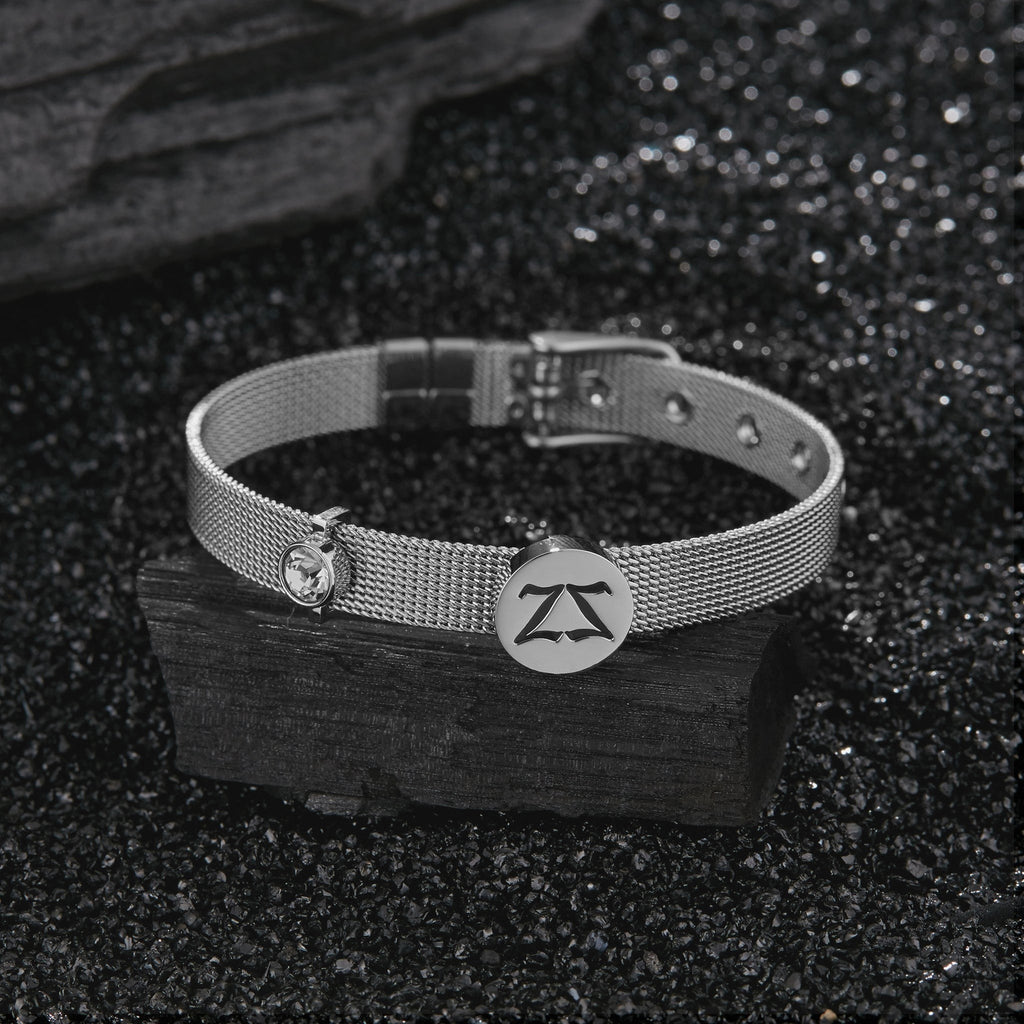 ZINK Women's Silver Stainless Steel Bracelet | ZFBR001S3