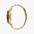 ESPRIT MEN'S STAINLESS STEEL TIMEPIECE - ELEGANT GOLD BAND & BLACK DIAL CLASSIC
