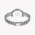JUST CAVALLI Women's Watch with Silver Stainless Steel Case and Silver Stainless Steel Band