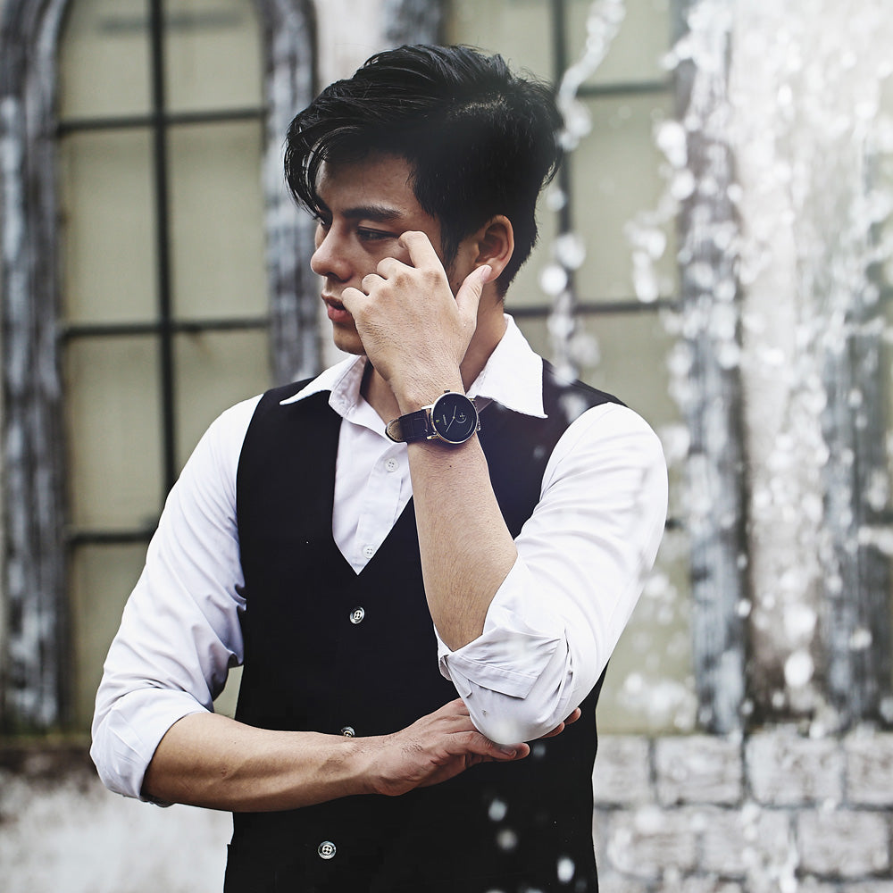 CITIZEN BE9182-06E - BOLDLY SOPHISTICATED MEN'S TIMEPIECE WITH GOLD & BLACK ELEGANCE