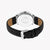 JUST CAVALLI JC1G079L0015 - ELEGANT MEN'S WATCH WITH SILVER DIAL & BLACK LEATHER BAND