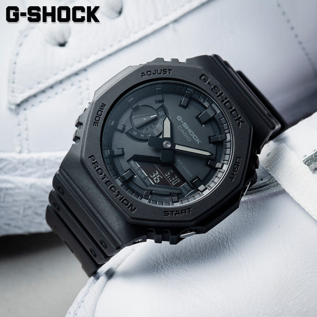 CASIO G-SHOCK GA-2100-1A1DR OAK COMPACT - UNMATCHED RESILIENCE MEN'S WATCH
