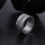 ZINK Men's Silver Stainless Steel Ring | ZJRG044S