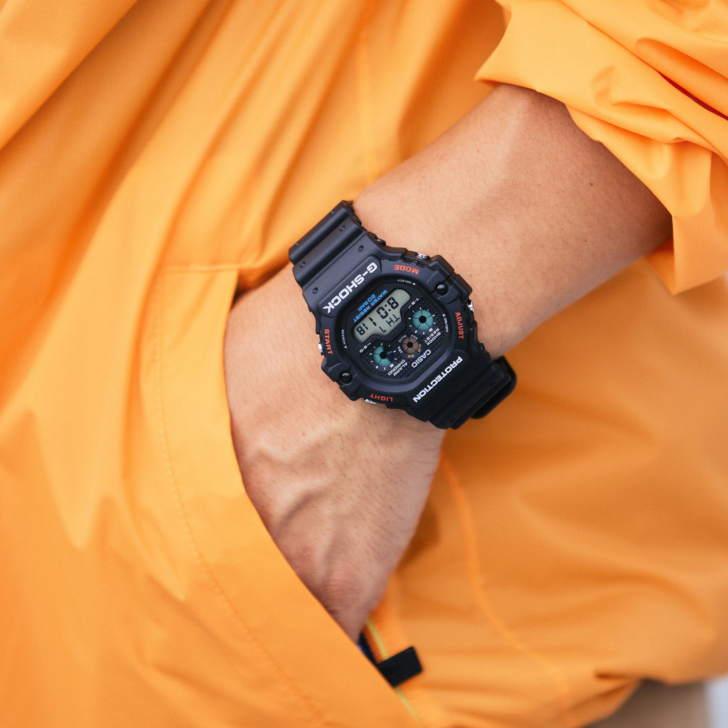 CASIO G-SHOCK DW-5900-1DR BOLD ADVENTURER - MEN'S WATCH with black resin band and digital display