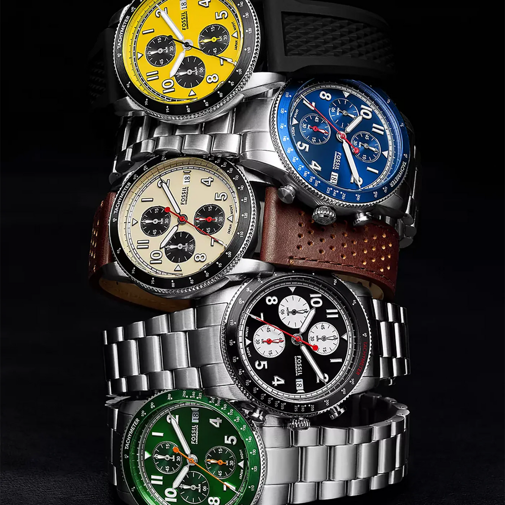 Sport Tourer Chronograph Stainless Steel Watch FS6045