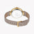 ESPRIT Women's Watch with Silver Stainless Steel Case and Beige Leather Band