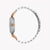 JUST CAVALLI Women's Watch with Silver Stainless Steel Case and Silver & Rose Gold Stainless Steel Band