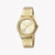ESPRIT Women's Watch with Gold Stainless Steel Case and Gold Stainless Steel Band