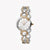 JUST CAVALLI Women's Watch with Silver & Rose Gold Stainless Steel Case and Silver & Rose Gold Stainless Steel Band