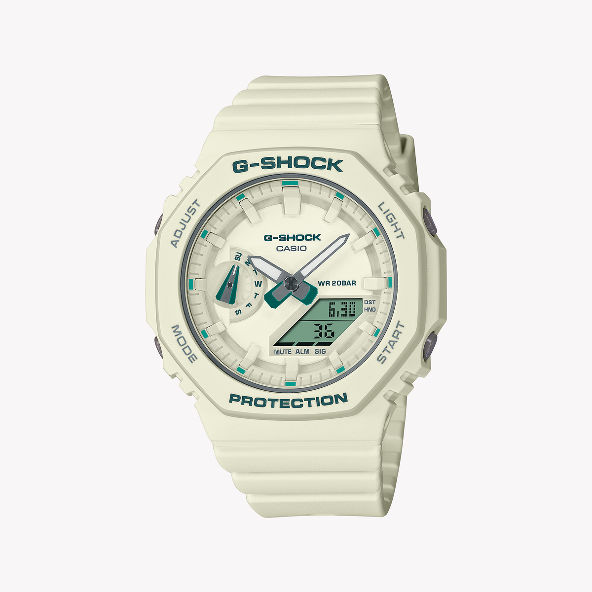 CASIO G-SHOCK GMA-S2100GA-7ADR SPORTY ELEGANCE - UNISEX WHITE RESIN TIMEPIECE