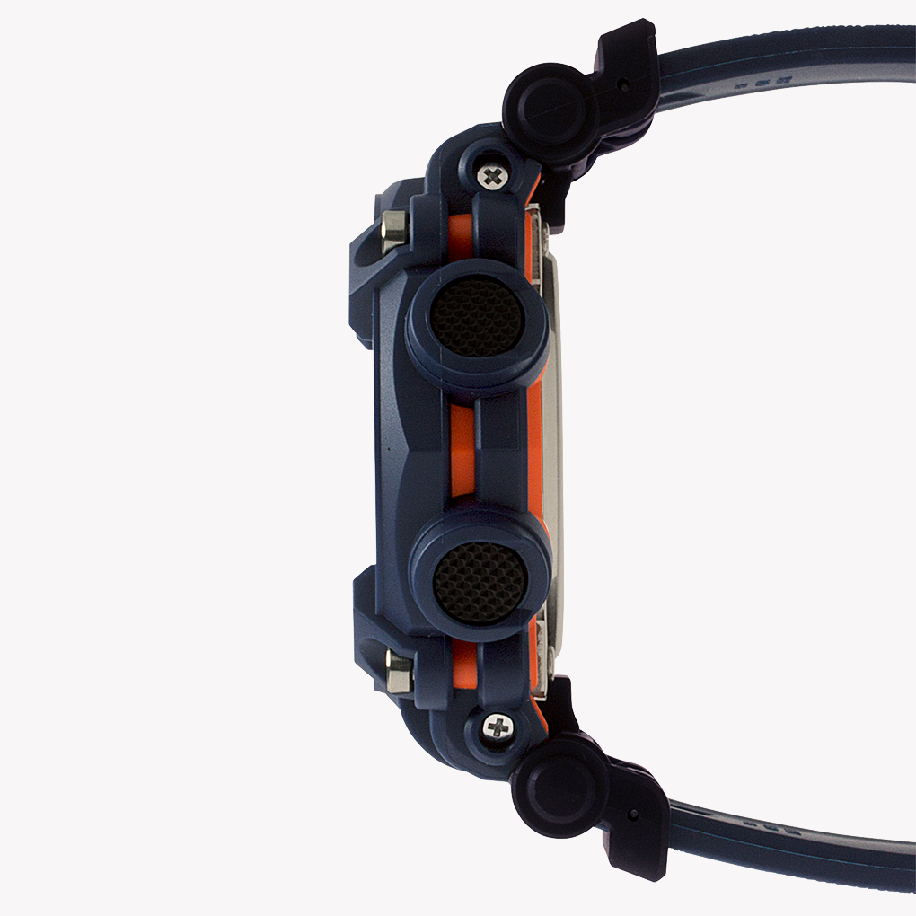 CASIO G-SHOCK GA-900-2ADR DYNAMIC STYLE - RUGGED BLUE & BLACK MEN'S WATCH