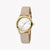 ESPRIT Women's Watch with Silver Stainless Steel Case and Beige Leather Band