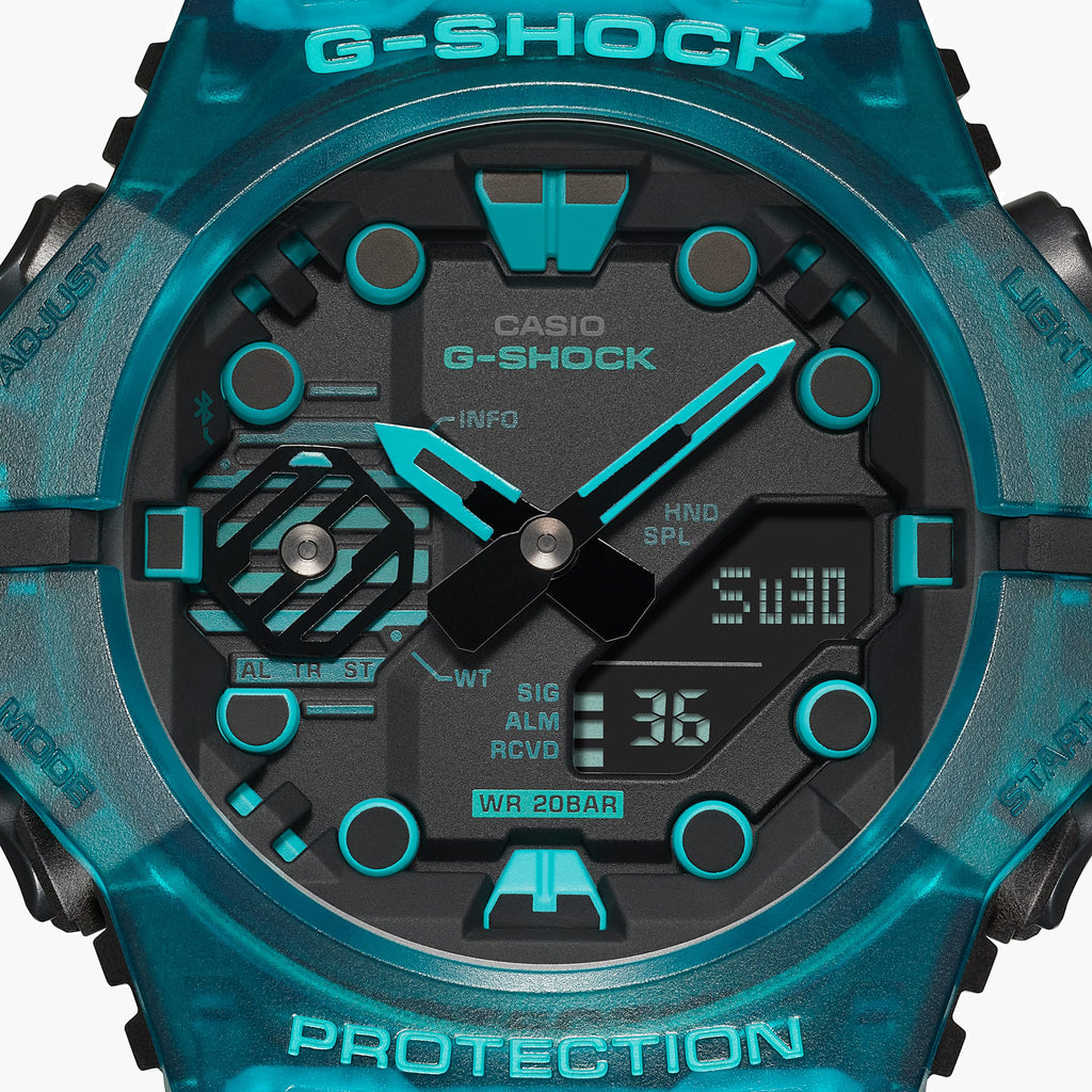 CASIO G-SHOCK GA-B001G-2ADR DYNAMIC ADVENTURER - MEN'S BLUE SMART WATCH WITH TOUGH DESIGN