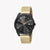 ESPRIT STYLISH GOLD & BLACK MEN'S WATCH - TIMELESS ELEGANCE & DURABILITY