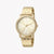 ESPRIT Women's Watch with Gold Stainless Steel Case and Gold Stainless Steel Band