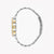 CITIZEN AN3616-75E DYNAMIC ELEGANCE - MEN'S STAINLESS STEEL CHRONOGRAPH WATCH with Black Dial & Mixed Tone Band