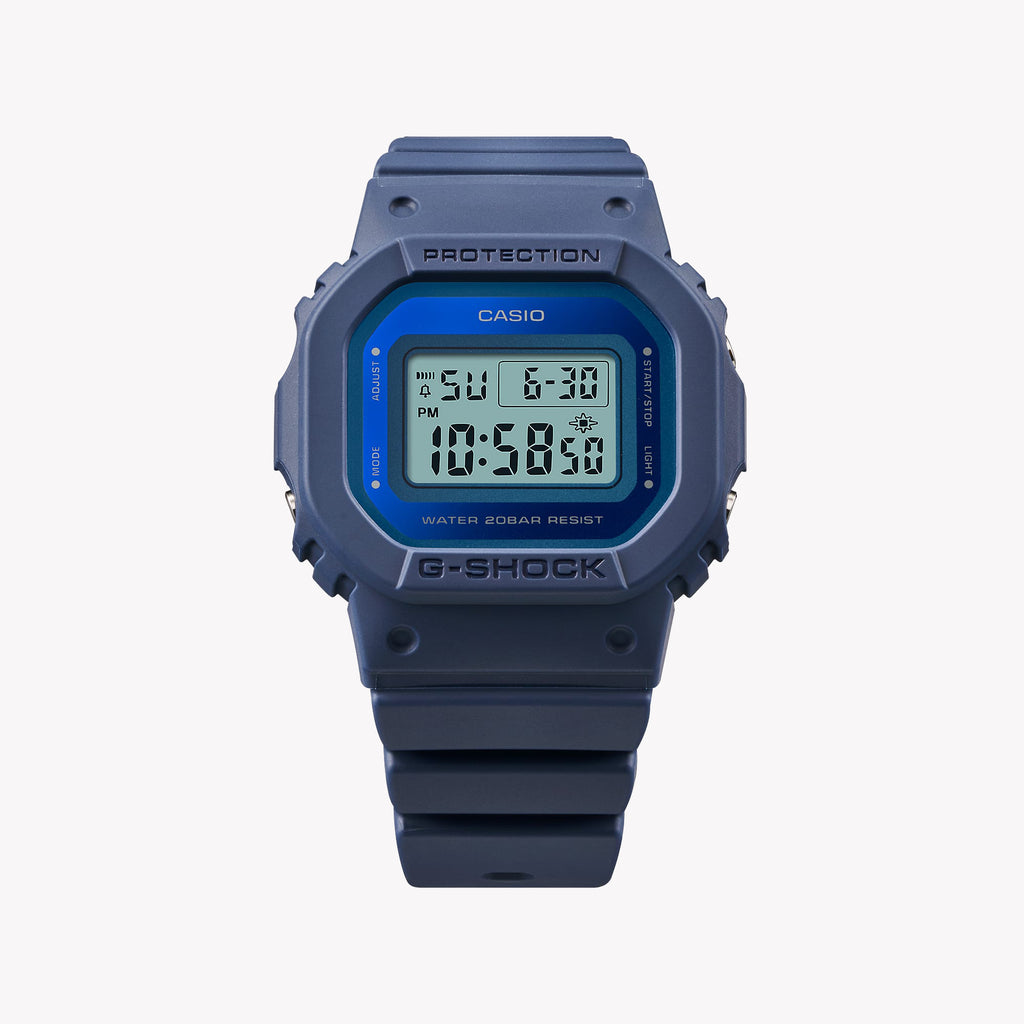 CASIO G-SHOCK GMD-S5600-2DR BOLD BLUE - WOMEN'S STYLISH & SPORTY TIMEPIECE