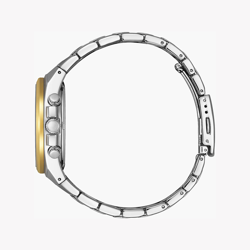 CITIZEN AN8176-52L ELEGANCE CHRONOGRAPH - MEN'S STAINLESS STEEL TIMEPIECE WITH BLUE DIAL