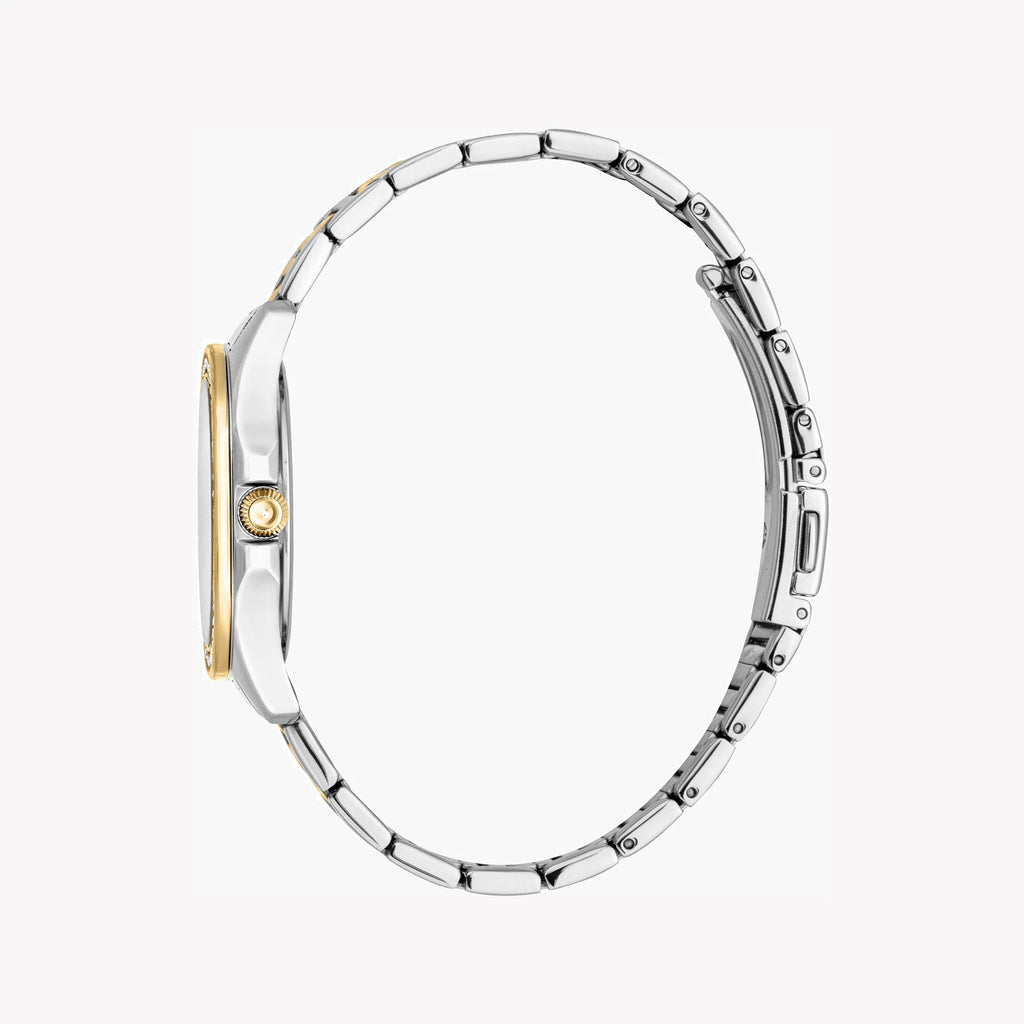 JUST CAVALLI Women's Watch with Silver & Gold Stainless Steel Case and Silver & Gold Stainless Steel Band