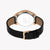 ESPRIT MEN'S CLASSIC BLACK LEATHER & ROSE GOLD DIAL - TIMELESS ELEGANCE 42MM WATCH