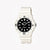 CASIO LRW-200H-1EVDF RUGGED ELEGANCE - SPORTY WHITE RESIN WOMEN'S WATCH WITH BLACK DIAL