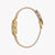 ESPRIT Women's Watch with Gold Stainless Steel Case and Beige Leather Band