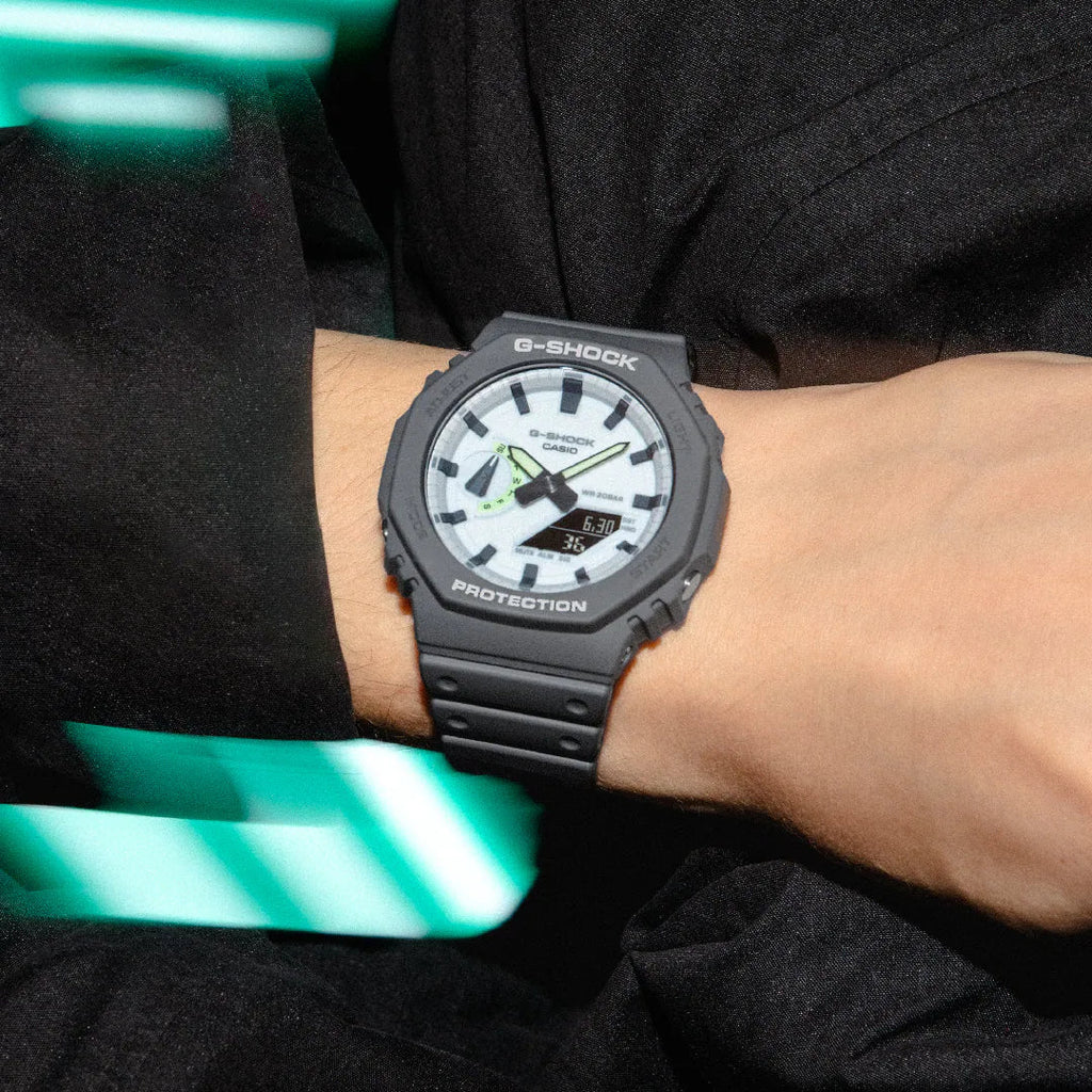 CASIO G-SHOCK GA-2100HD-8ADR OAK ADVENTURE - MEN'S GRAY RESIN TIMEPIECE