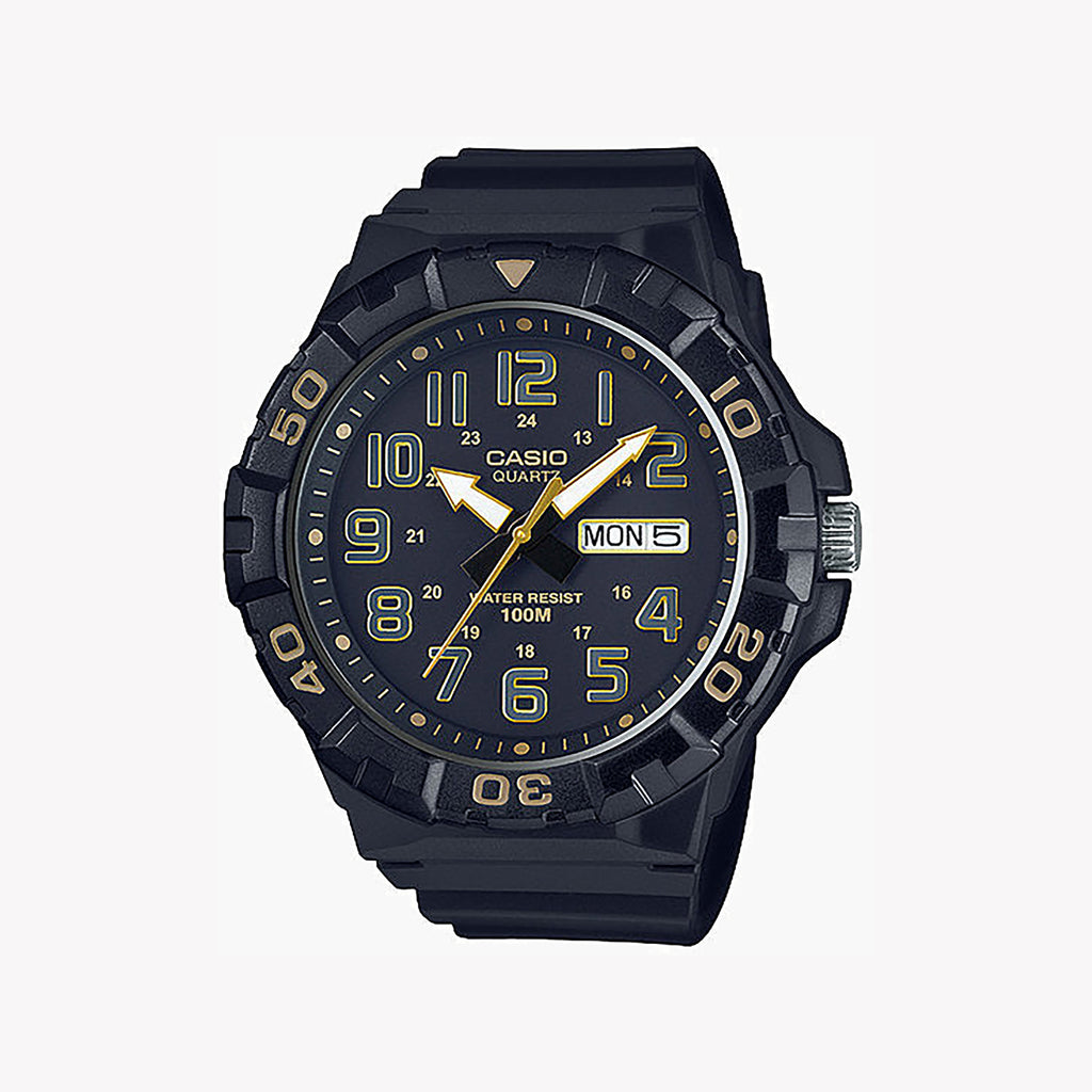 CASIO MRW-210H-1A2VDF ADVENTURE READY - SPORTY MEN'S DIVER WATCH WITH BLACK RESIN BAND